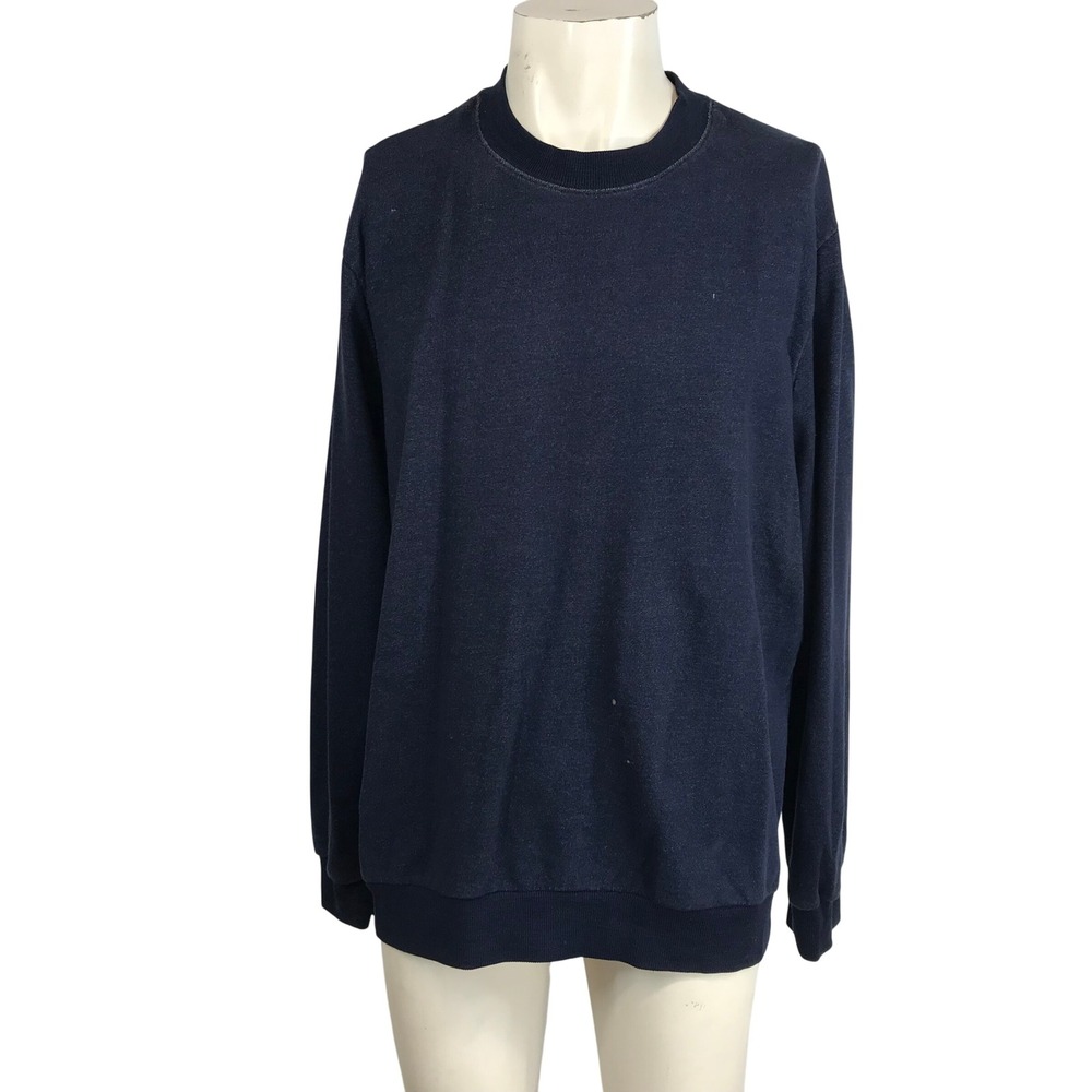 Icebreaker Men's Navy Blue Crewneck Sweatshirt Size XL